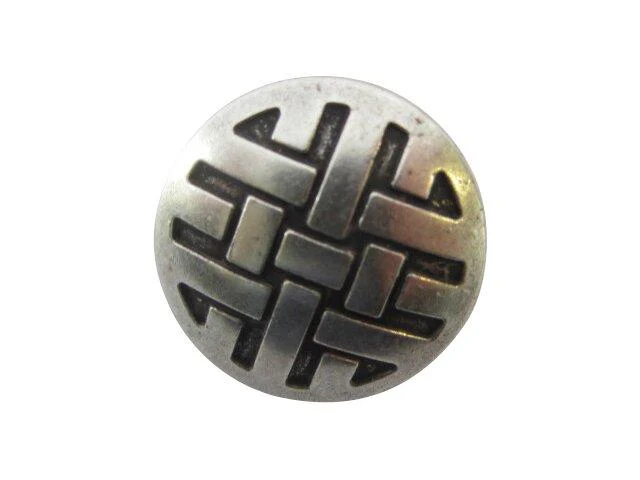 Metalen bolle knoop (2x) - Image 3