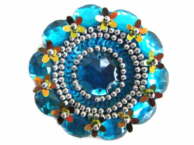 Bloem turquoise