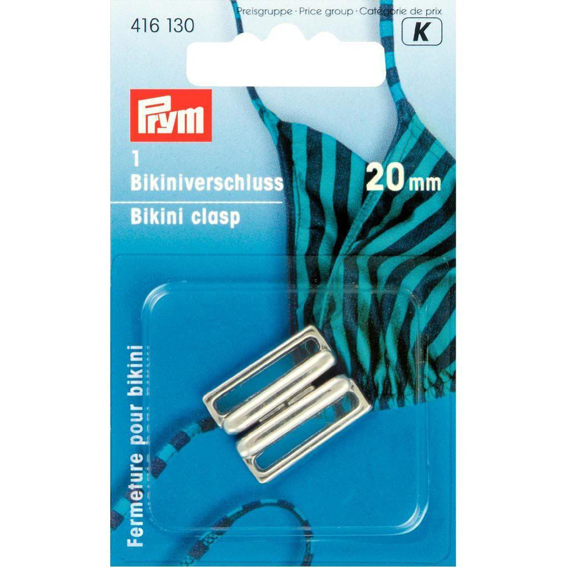prym bikinisluiting metaal