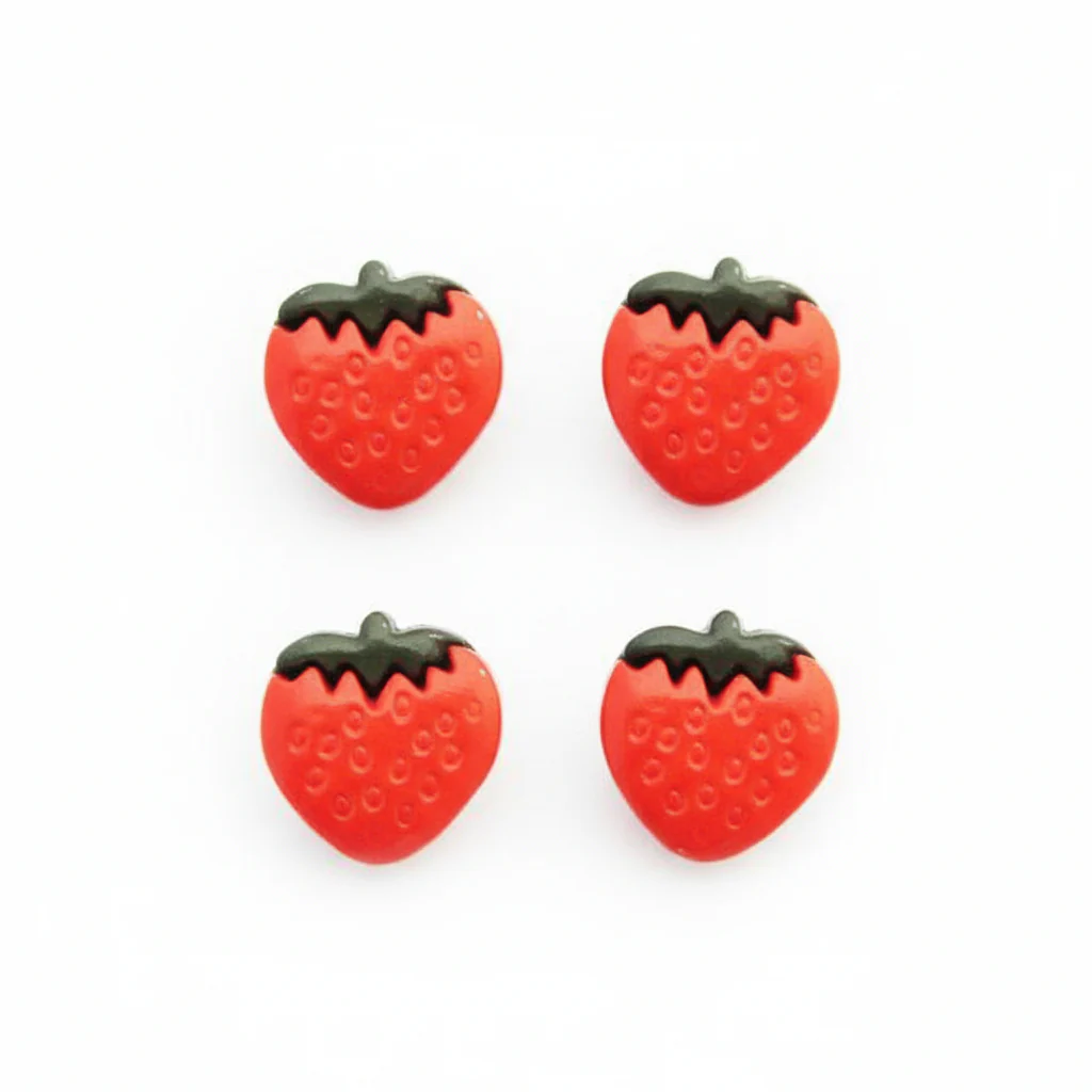 Knoop aardbei (4x)