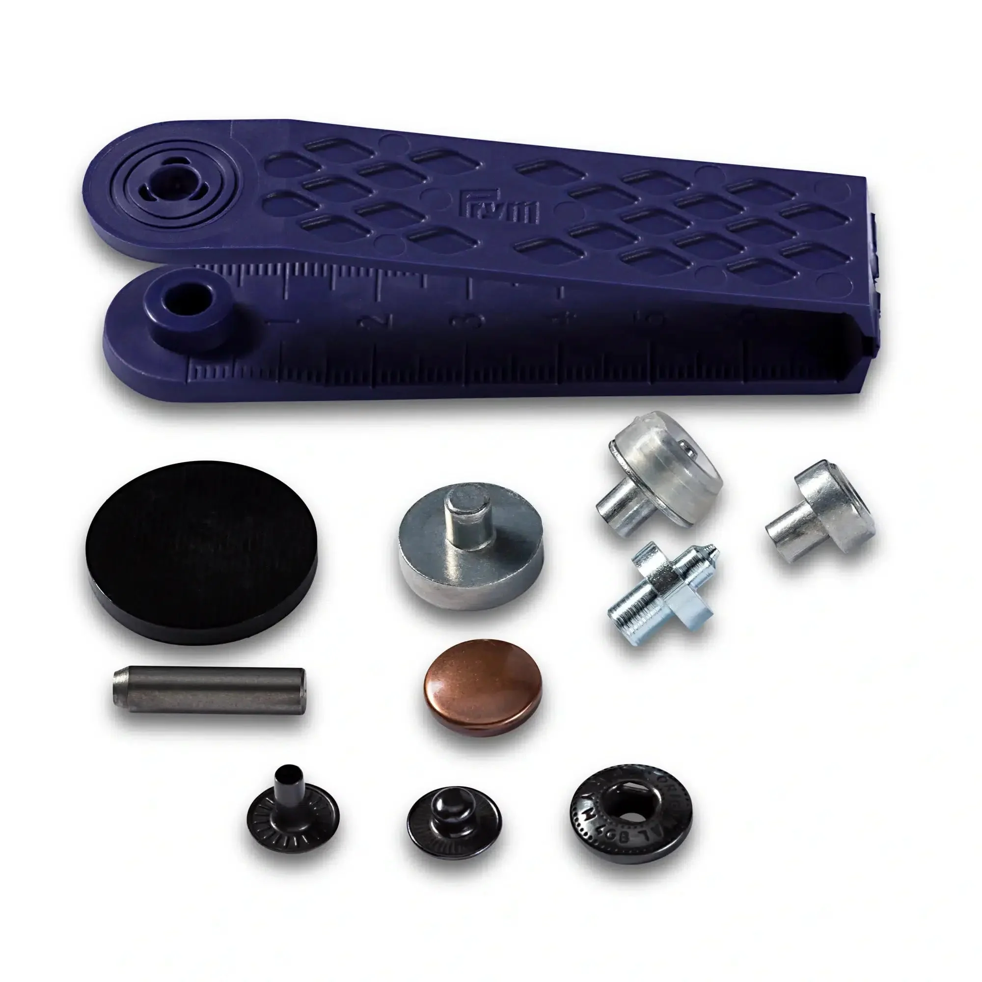 Prym Drukknopen Anorak - 12mm - Roodbrons - Image 2