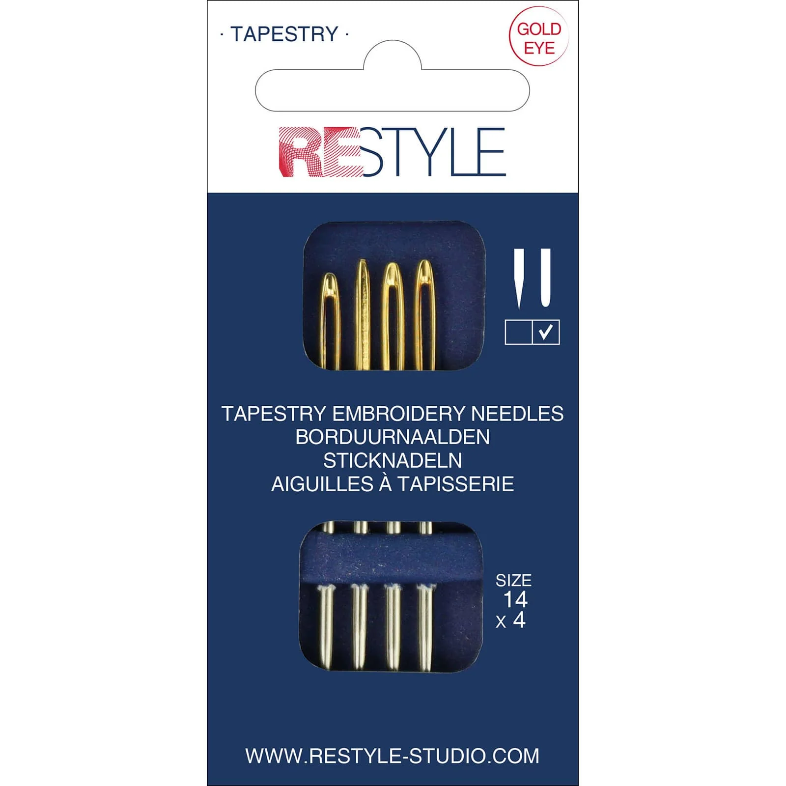 ReStyle Borduurnaalden zonder punt